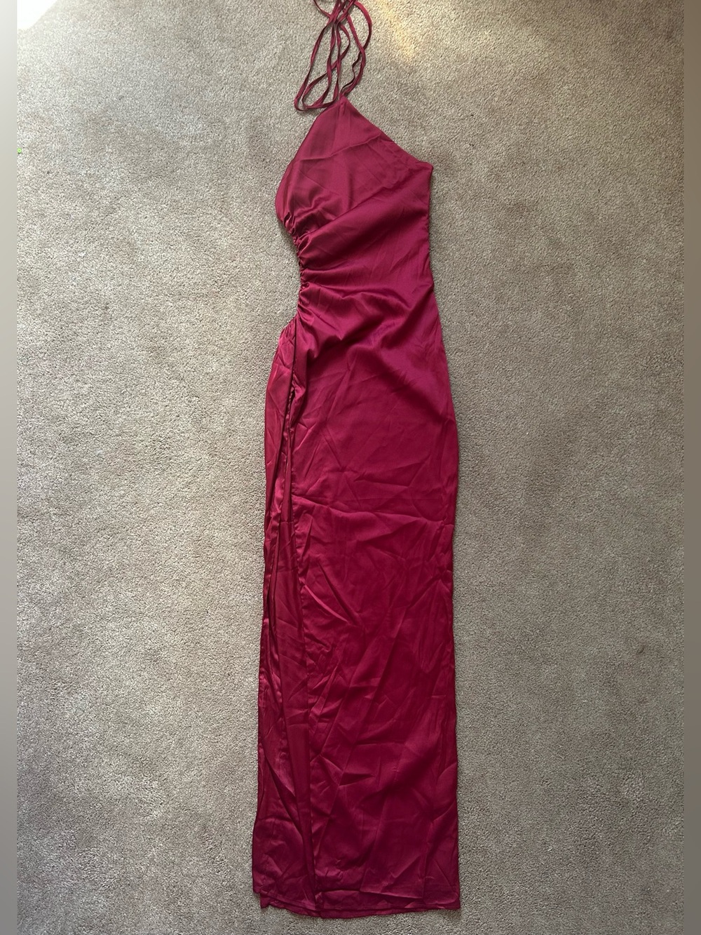 Babyboo satin maxi dress